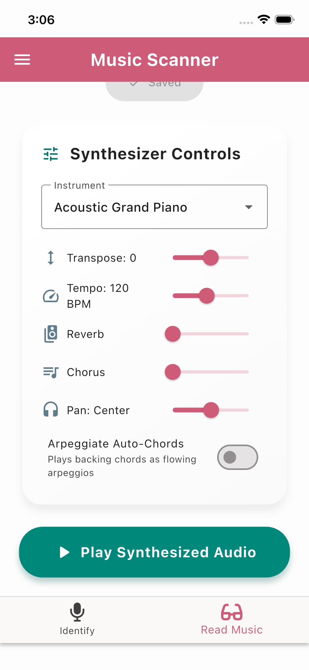Cloud-synced music library and scan history